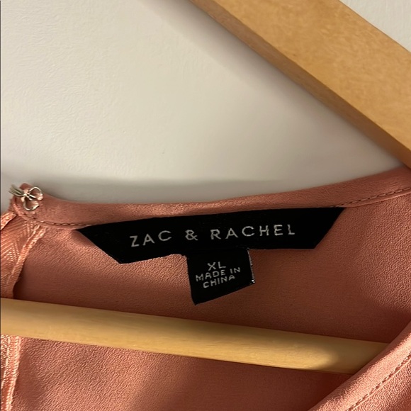 Express Peach Sleeveless Blouse - Picture 2 of 3